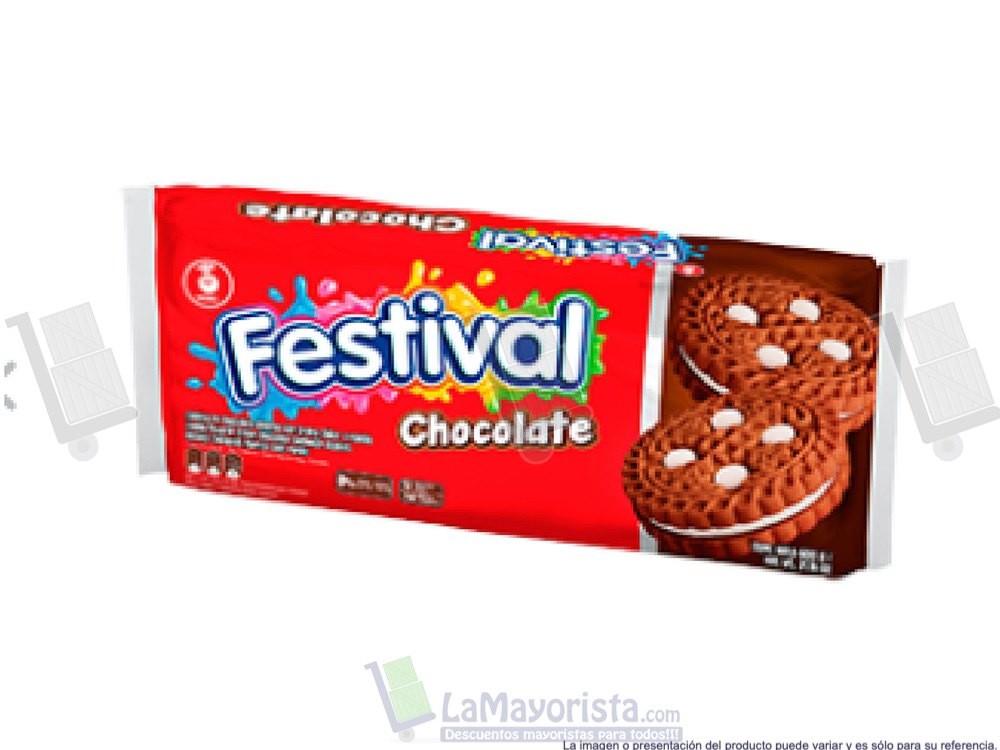 FESTIVAL X 6 CHOCOLATE X 12 PAQUETES