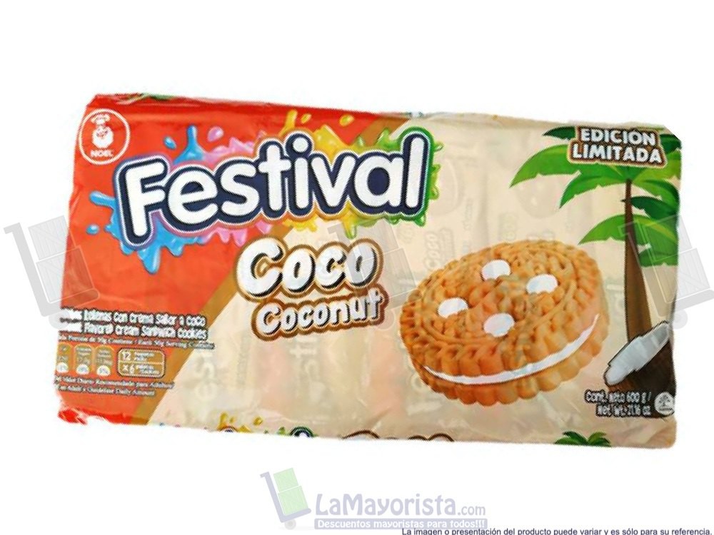 FESTIVAL X 6 COCO X 12 PAQUETES