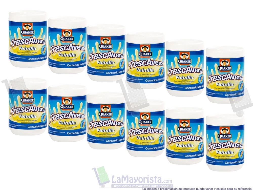 -Al por mayor- Frescavena Vainilla X 400Gr.