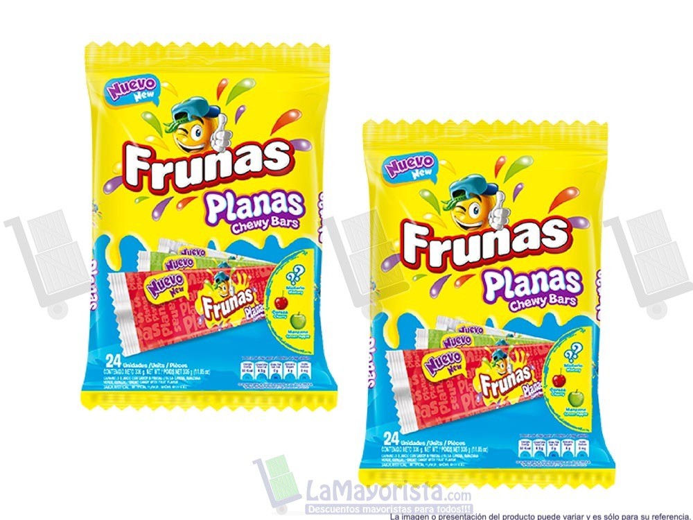 -Al por mayor- Fruna Mega X24 unidades