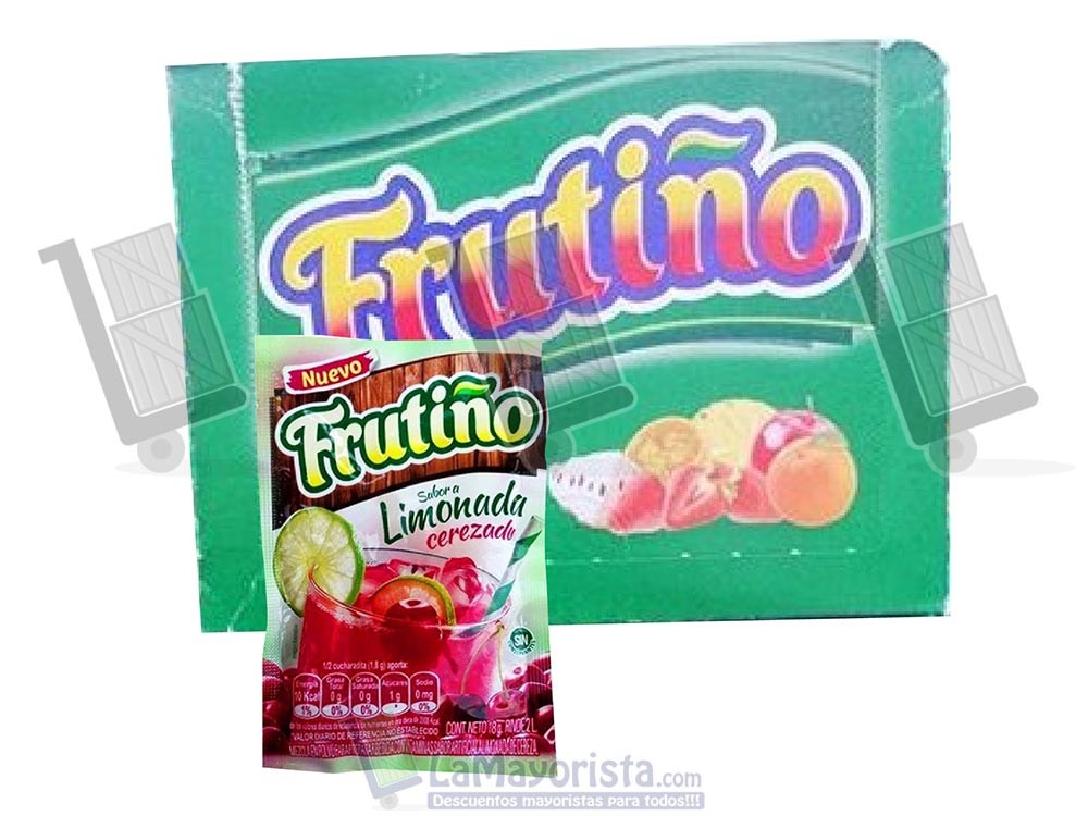 -Al por mayor- FRUTIÑO 2L. LIMONADA CEREZA X10unidades
