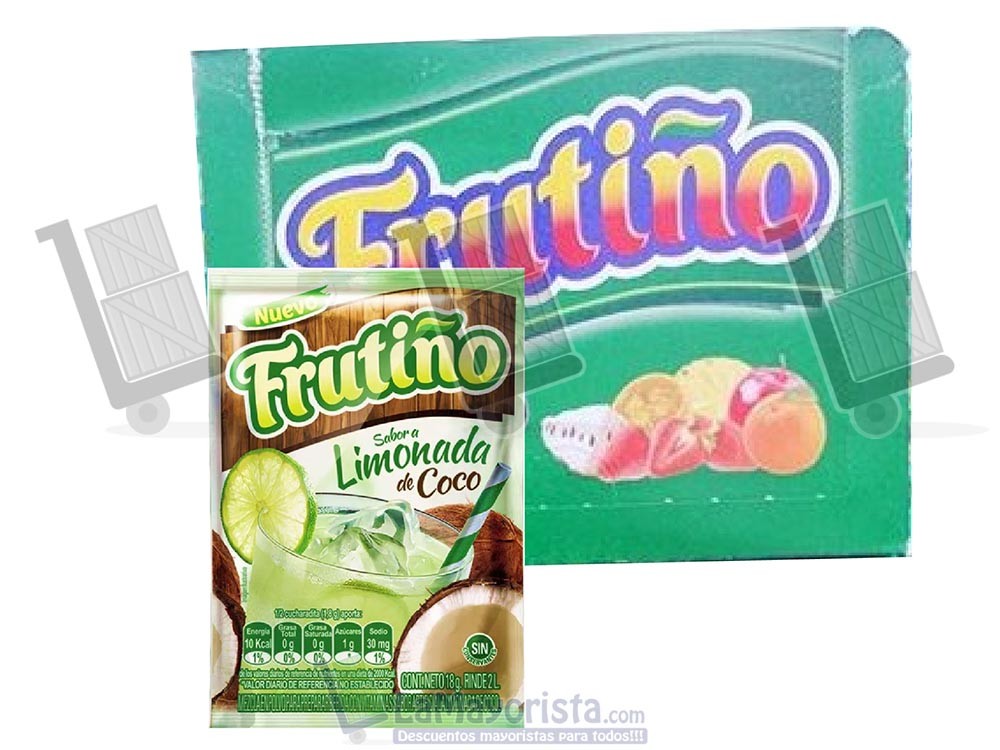 -Al por mayor- FRUTIÑO 2L. LIMONADA COCO X10unidades