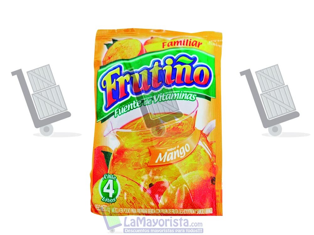 -Al por mayor- FRUTIÑO 4L. MANGO X10 unidades