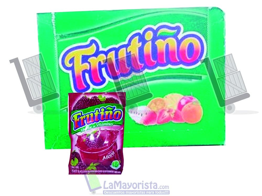 -Al por mayor- FRUTIÑO 4L. MORA X10 unidades