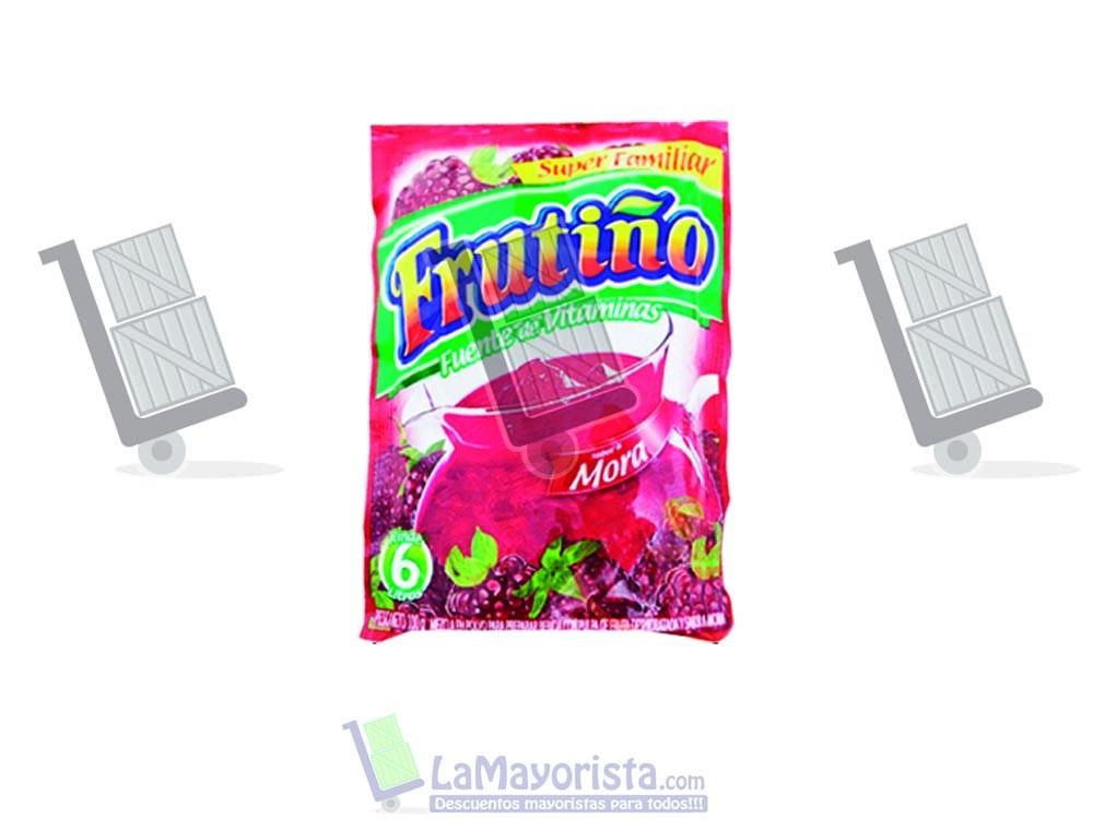 -Al por mayor- FRUTIÑO 6L. MORA X 12 unidades
