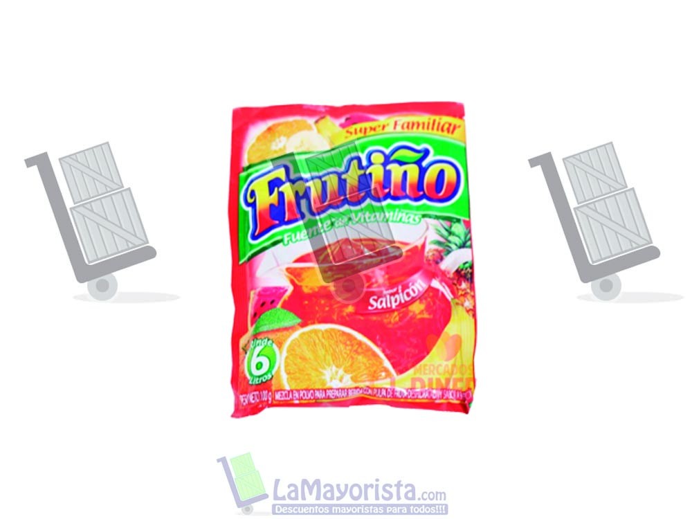 -Al por mayor- FRUTIÑO 6L. SALPICON X 12 unidades