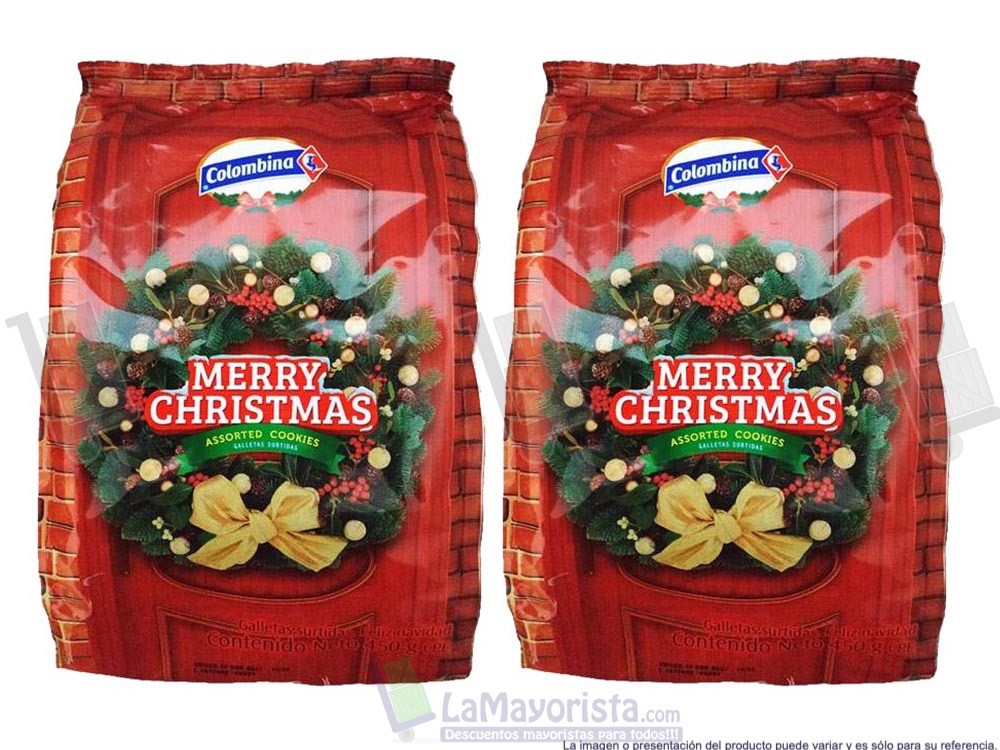 -Al por mayor- Gallt Bols Feliz Navidad Colombina