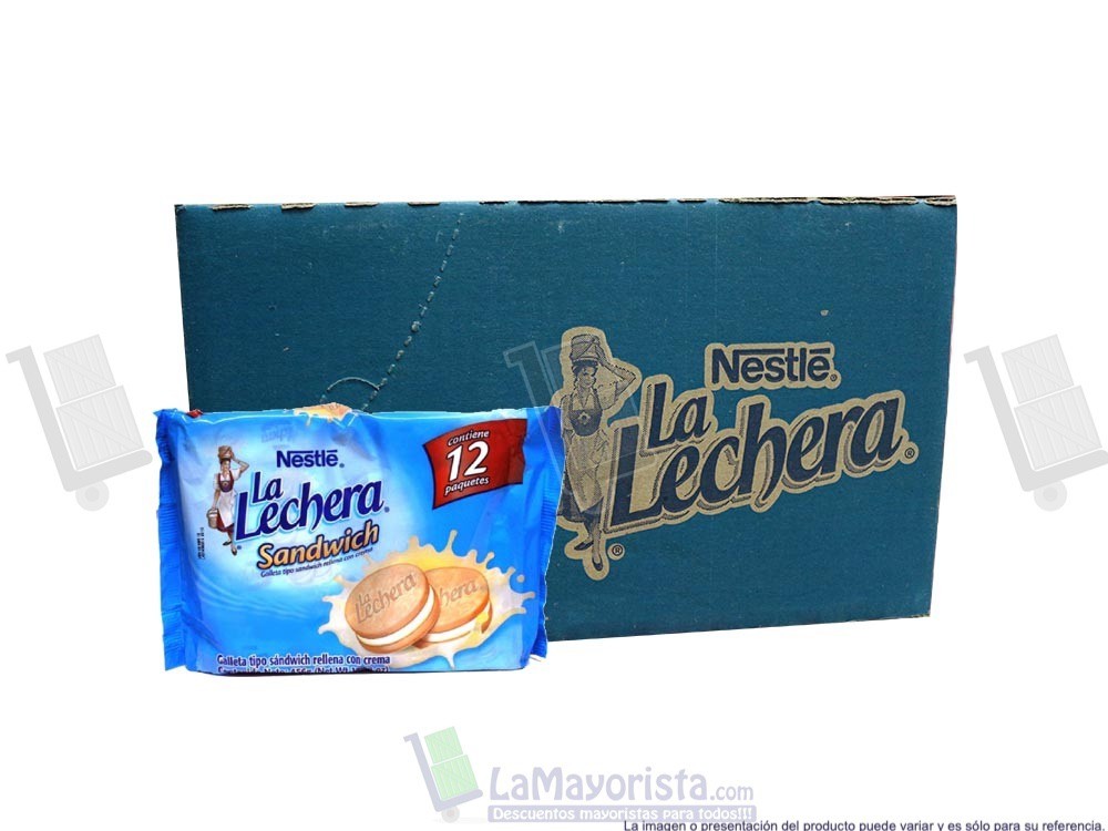 -Al por mayor- Galleta Lechera X 12 X 456G