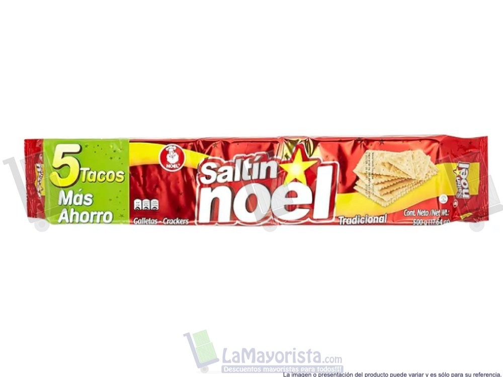 GALLETA SALTIN 5 TACOS