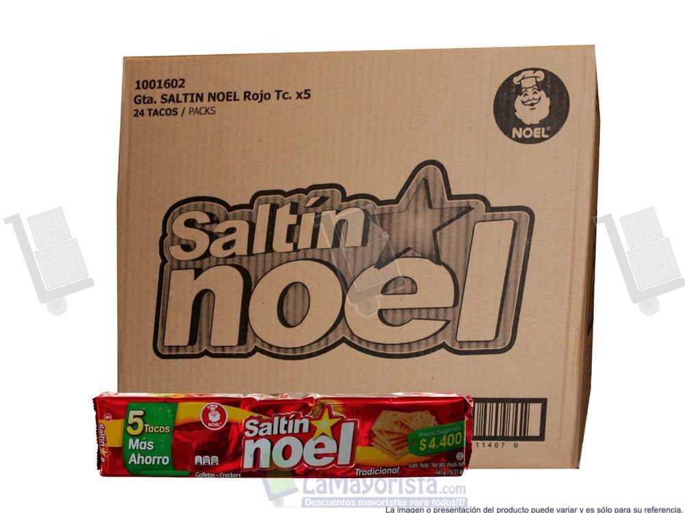 GALLETA SALTIN 5 TACOS