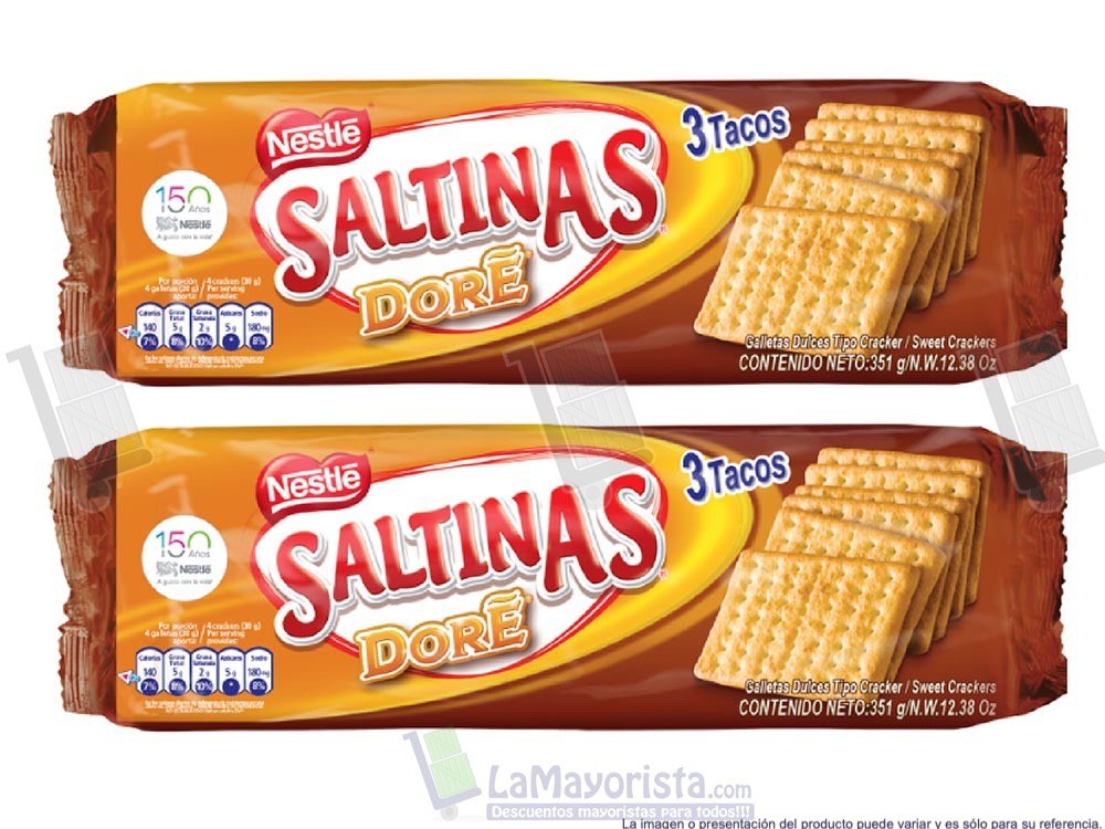 GALLETA SALTINAS DORE 3 TACOS