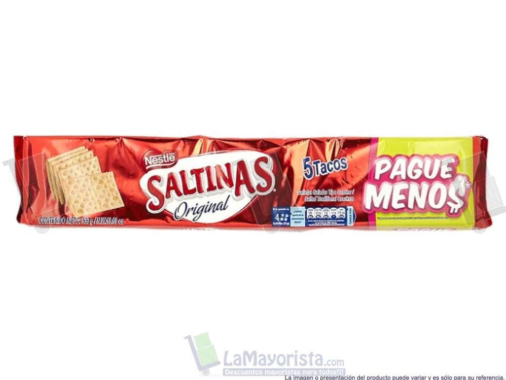 GALLETA SALTINAS NESTLE 5 TACOS