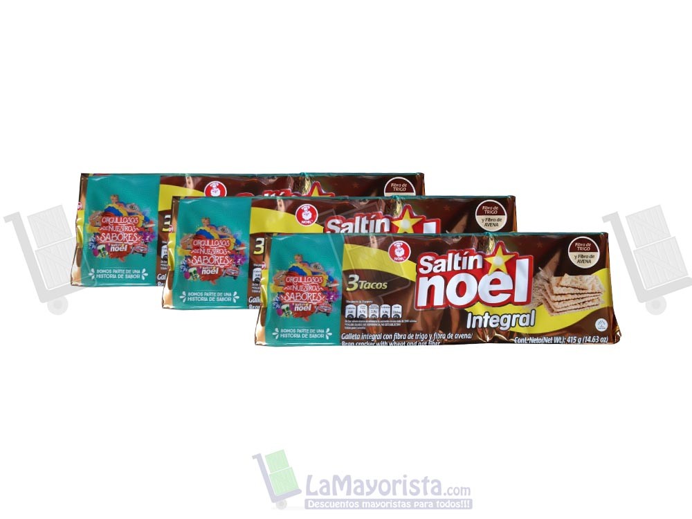 GALLETA SALTIN NOEL DOBLE FIBRA