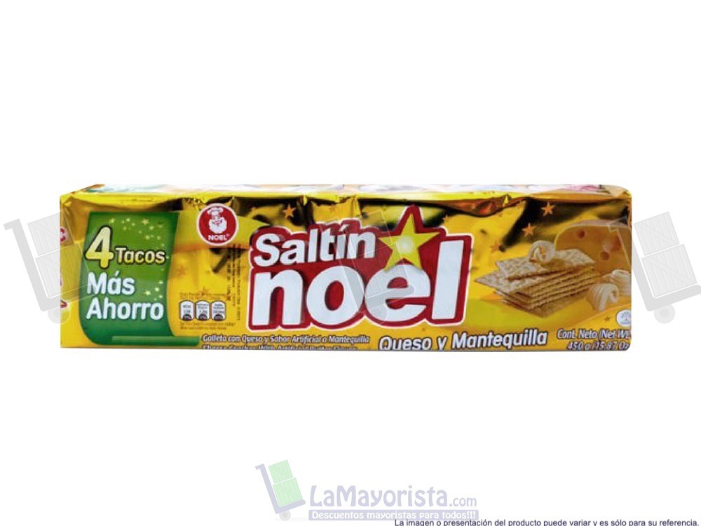 GALLETA SALTIN NOEL QUESO M. 4T