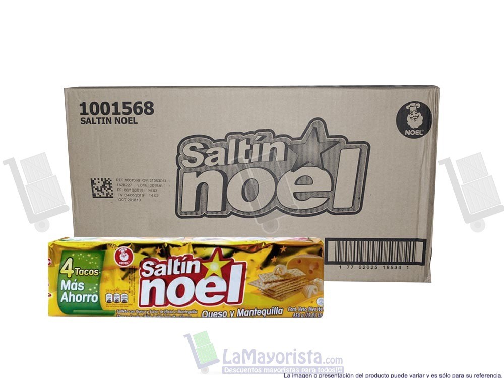 GALLETA SALTIN NOEL QUESO M. 4T