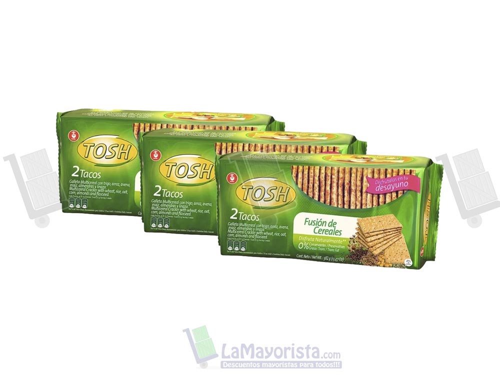 GALLETA TOSH FUSION DE CEREALES 2T