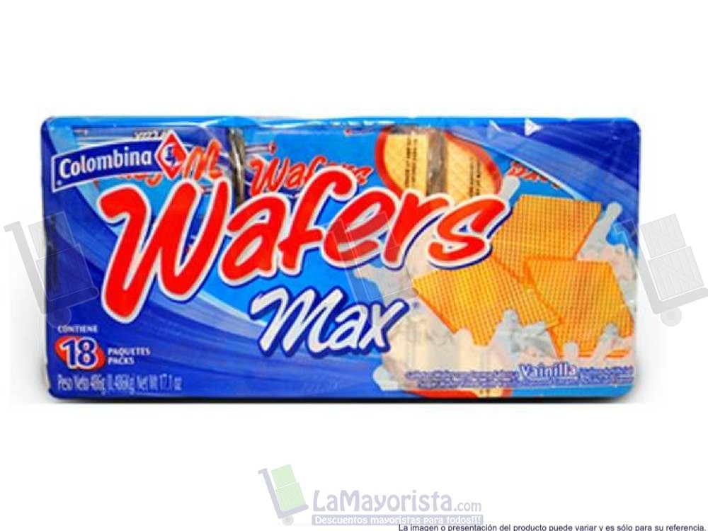 GALLETA WAFER MAX  X18