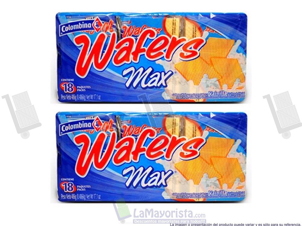 GALLETA WAFER MAX  X18