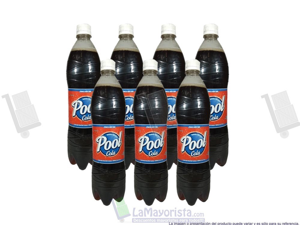 -Al por mayor- Gaseosa Pool Cola X 1L