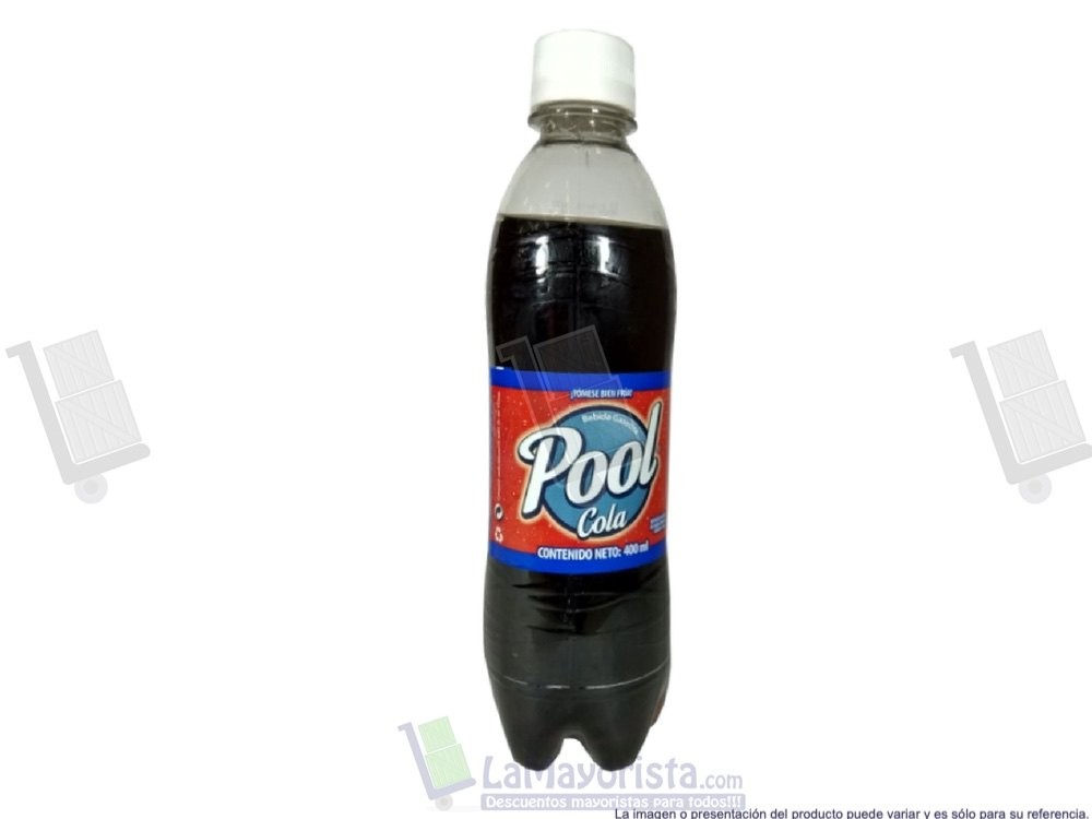 -Al por mayor- Gaseosa Pool Cola X400Ml.