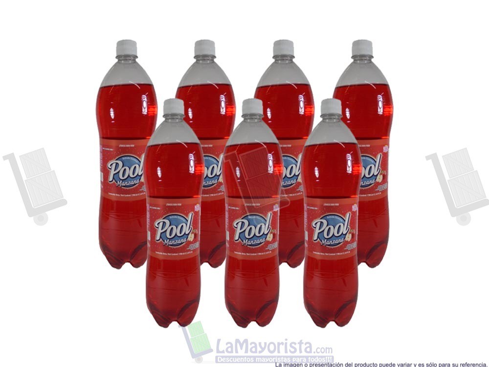 -Al por mayor- Gaseosa Pool Manzana 1.7L