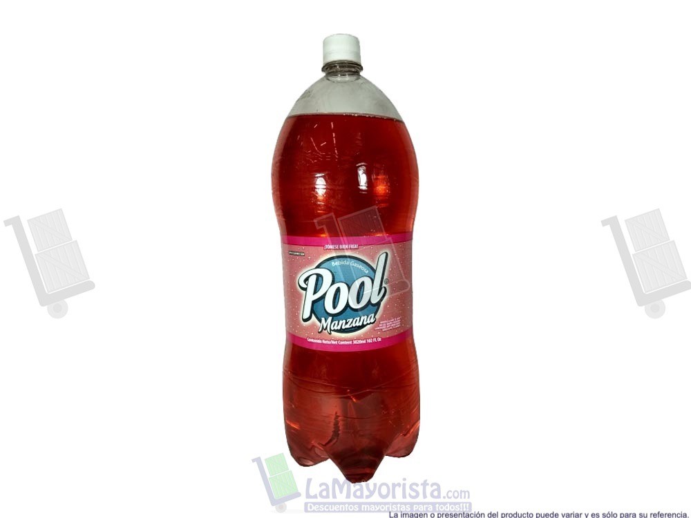 GASEOSA POOL MANZANA 3.1L X 6