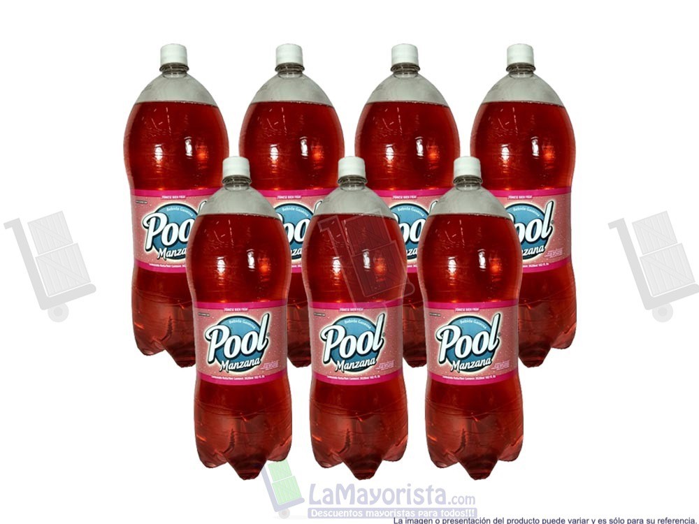GASEOSA POOL MANZANA 3.1L X 6