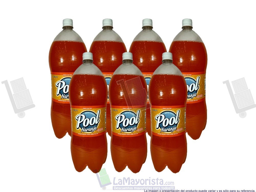 -Al por mayor- Gaseosa Pool Naranja 3.1L