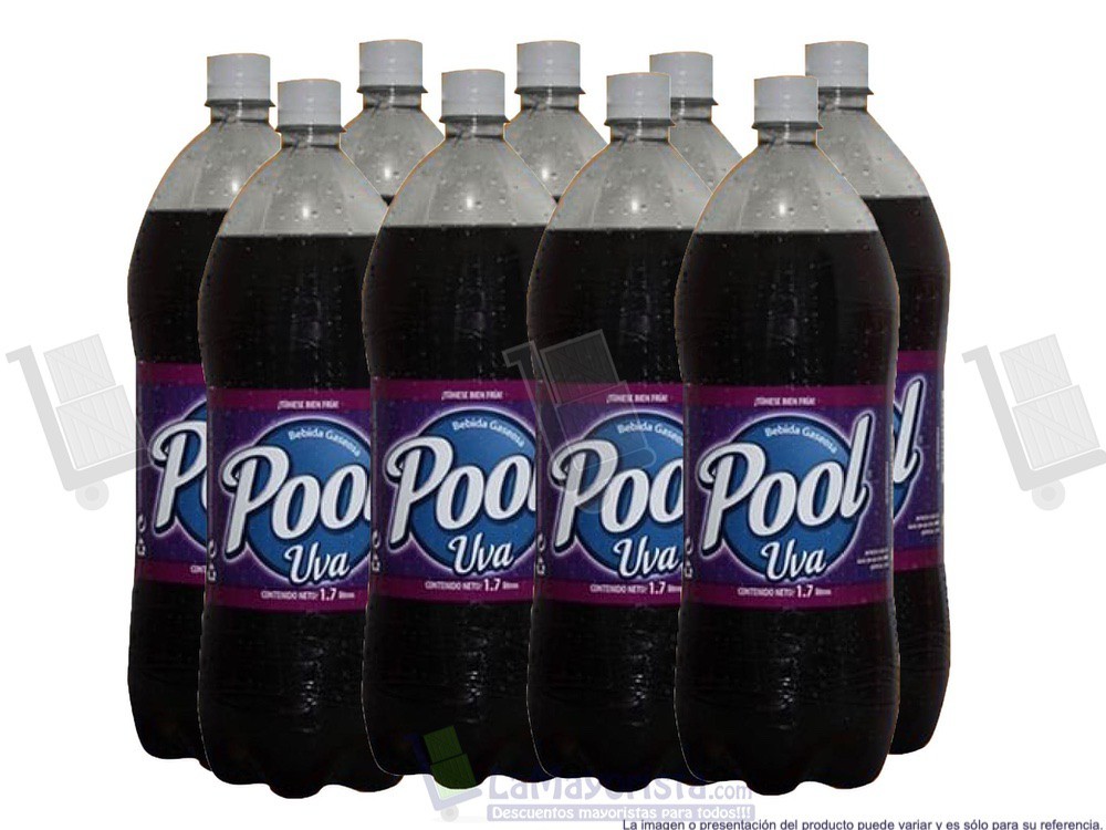 -Al por mayor- Gaseosa Pool Uva 1.7L