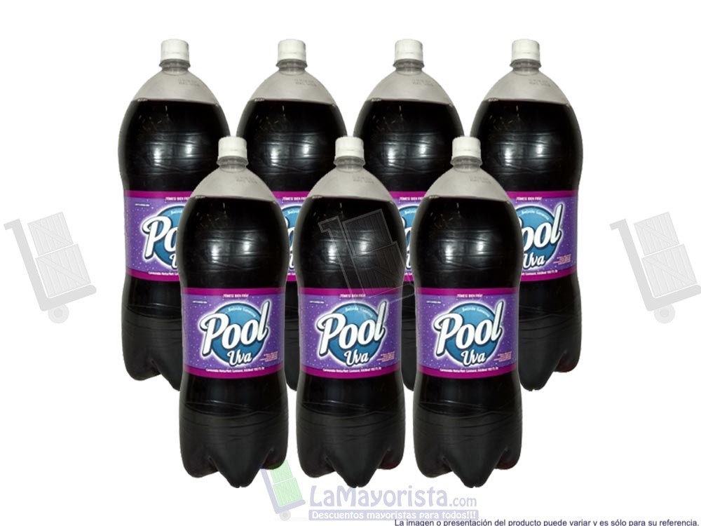 -Al por mayor- Gaseosa Pool Uva 3.1L
