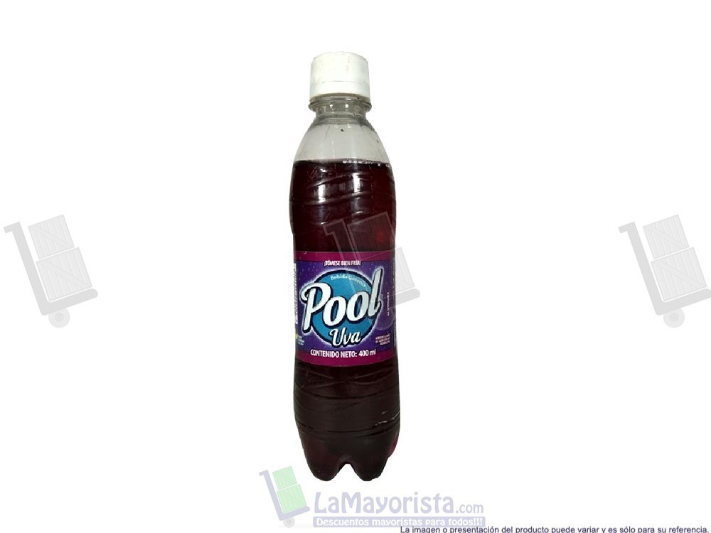 -Al por mayor- Gaseosa Pool Uva X400Ml.