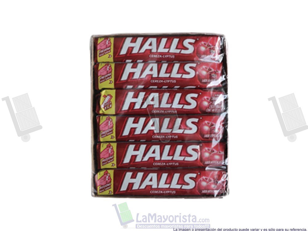 HALLS PEPA ROJO CHERRYLYPTUS