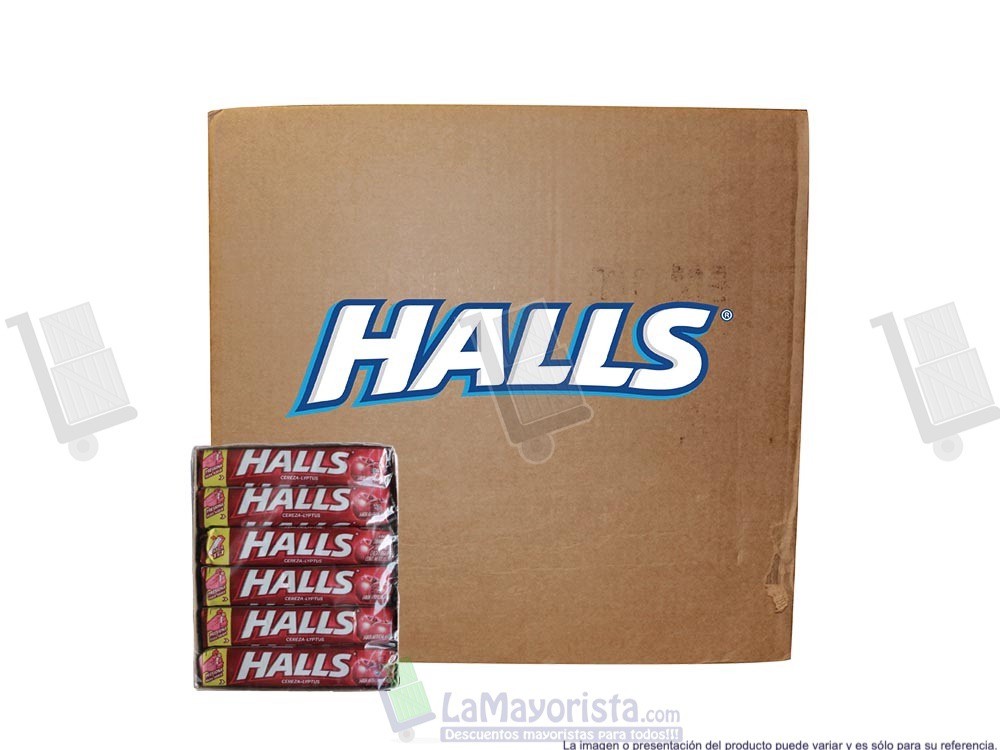 HALLS PEPA ROJO CHERRYLYPTUS