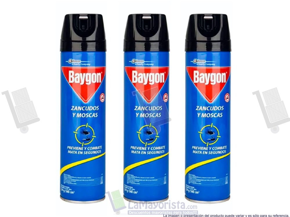 INSECTICIDA BAYGON AZUL  X 400ml.