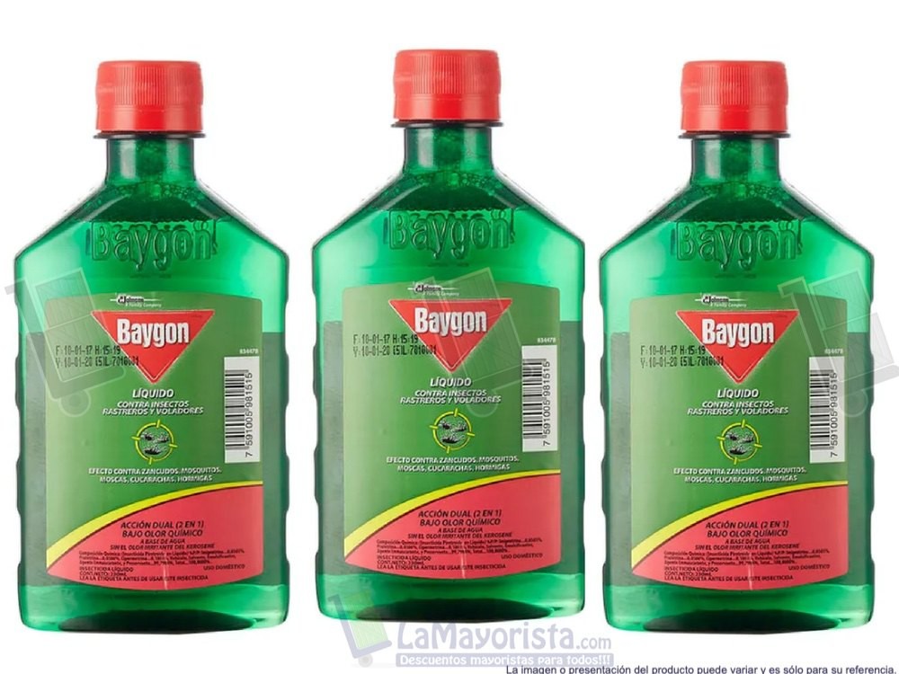 INSECTICIDA BAYGON LIQUIDO X 230ml.