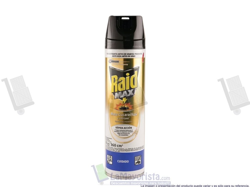 INSECTICIDA RAID MAX  X400ml.