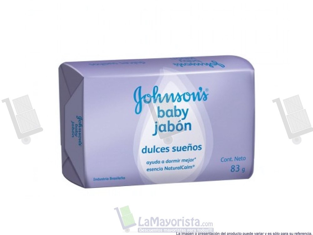 -Al por mayor- Jabón Johnson Baby Lavan-Manz X3 Unidades