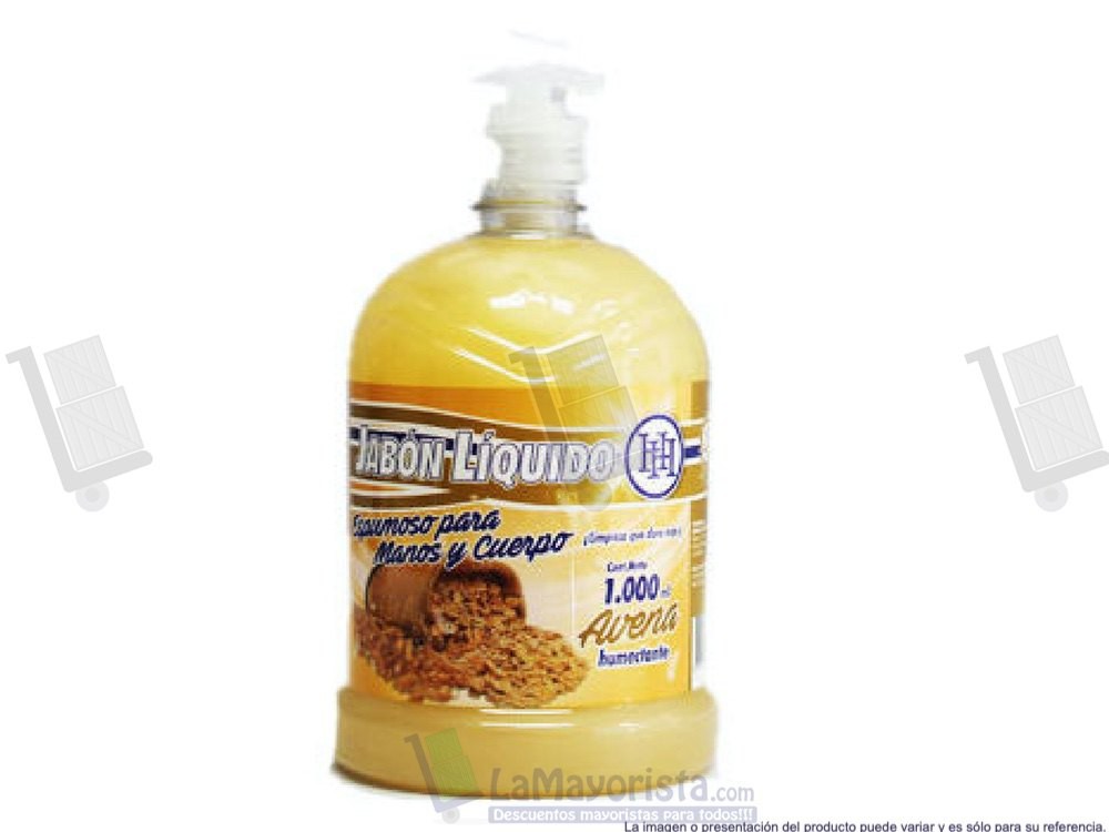 JABON LIQUIDO HH AVENA X 1.000ml.