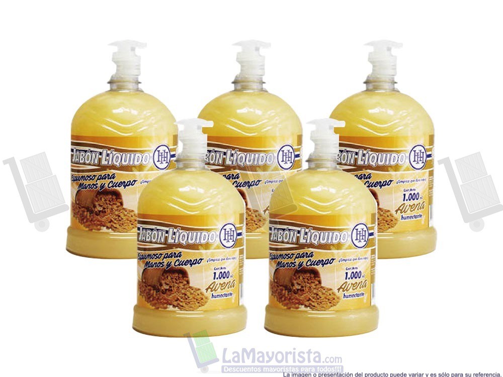 JABON LIQUIDO HH AVENA X 1.000ml.