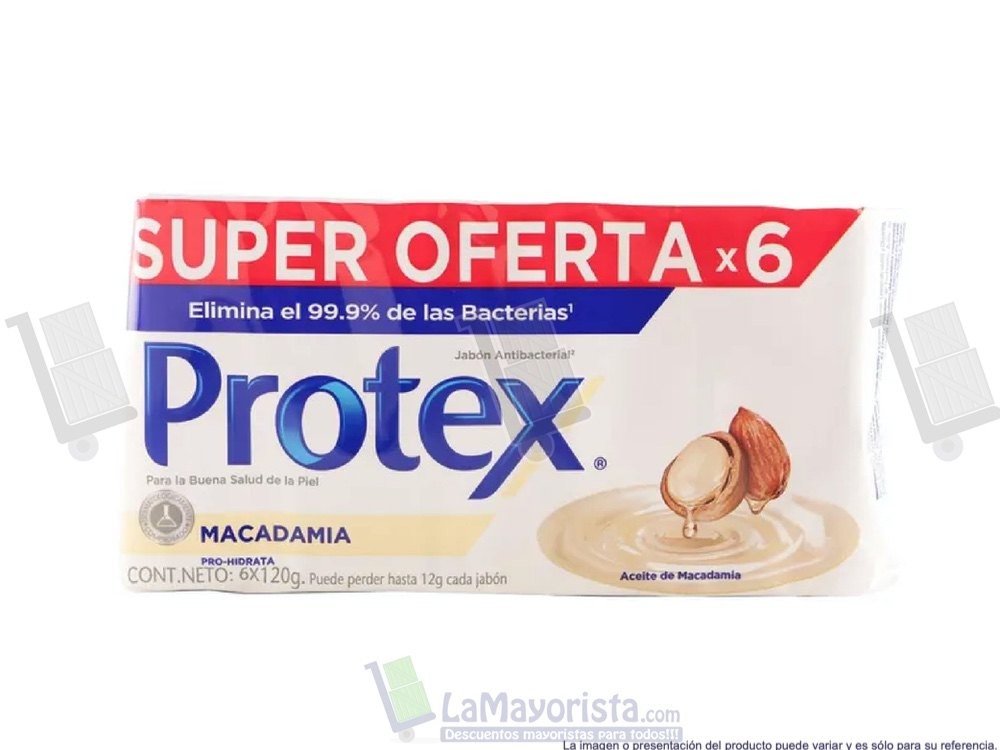 JABON PROTEX MACADAMIA X6