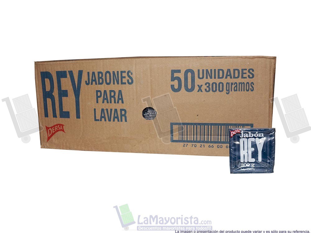 JABON REY X 25 UNI.