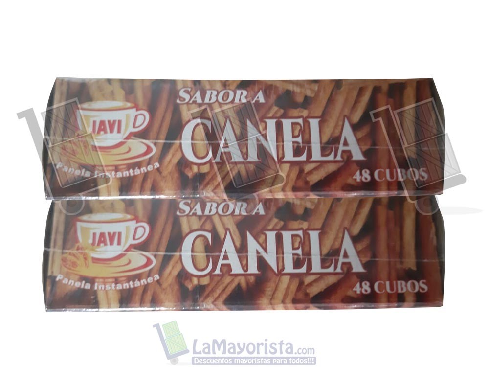 CUBO DE PANELA JAVI CANELA X 48 CUBOS