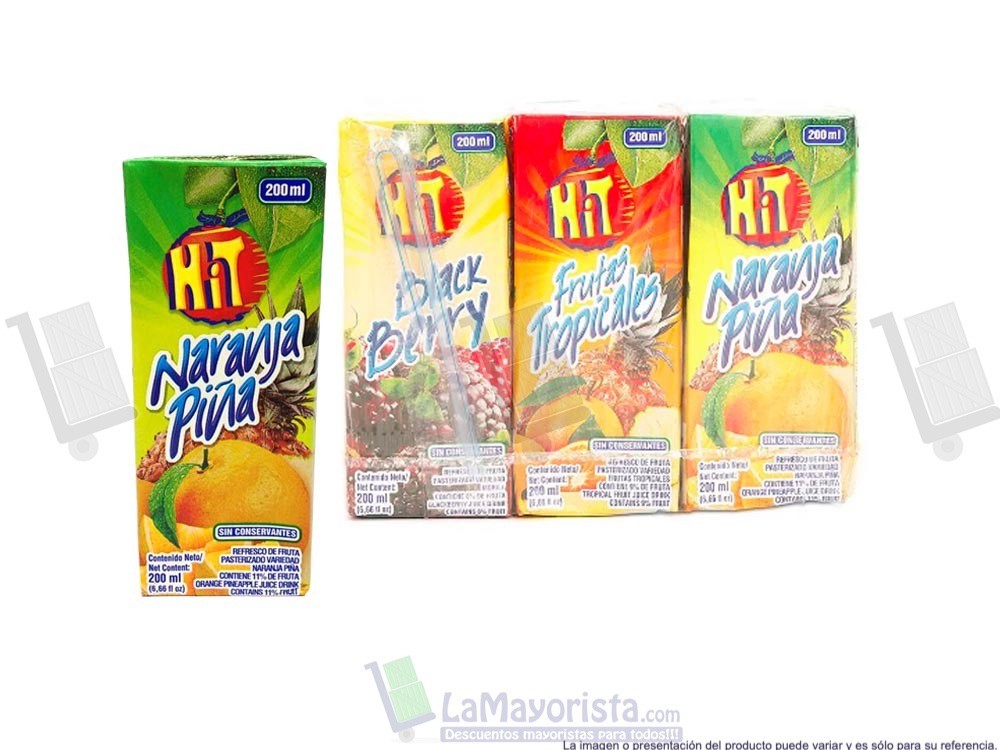 -Al por mayor- Hit Surtido X 200ML