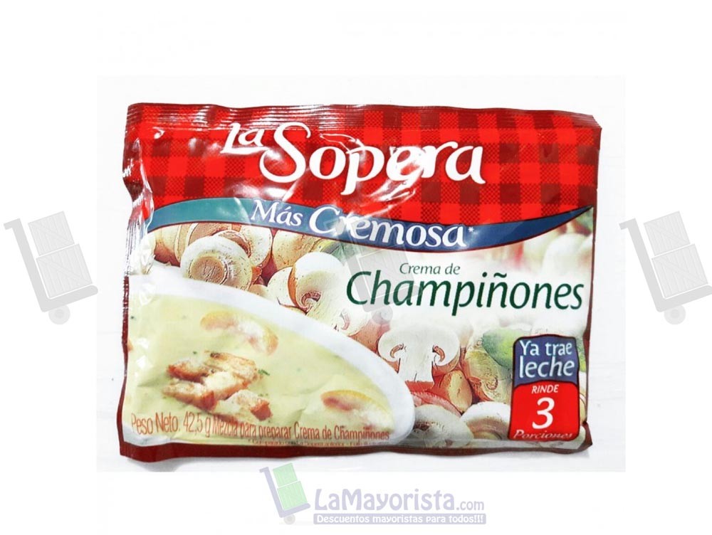 LA SOPERA CHAMPIÑONES X18