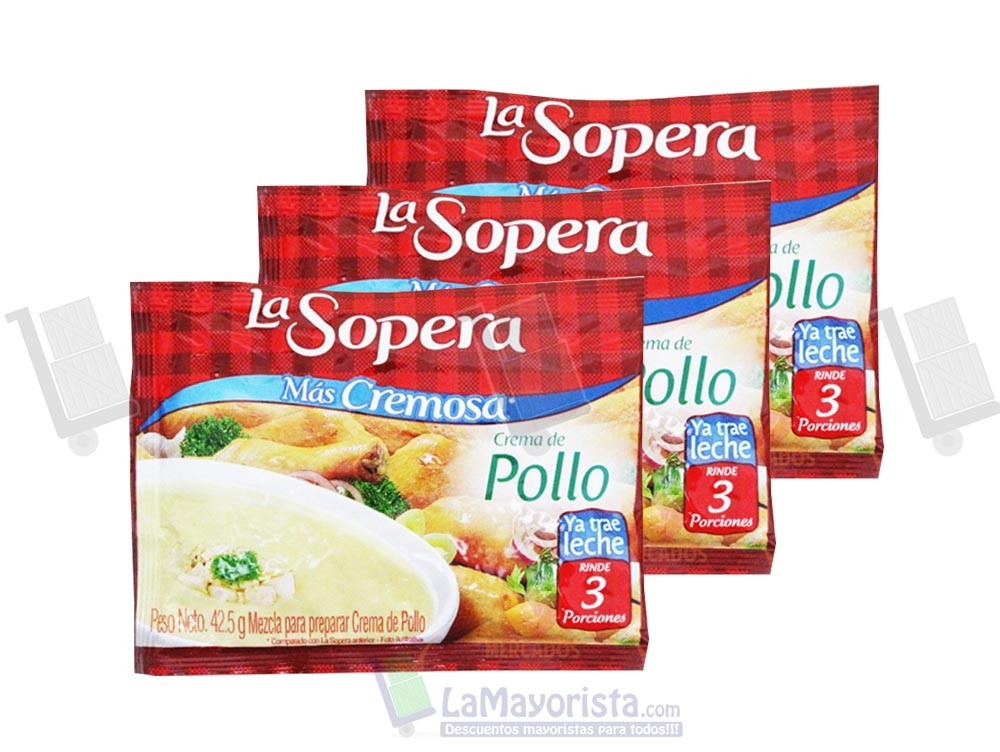LA SOPERA POLLO X18