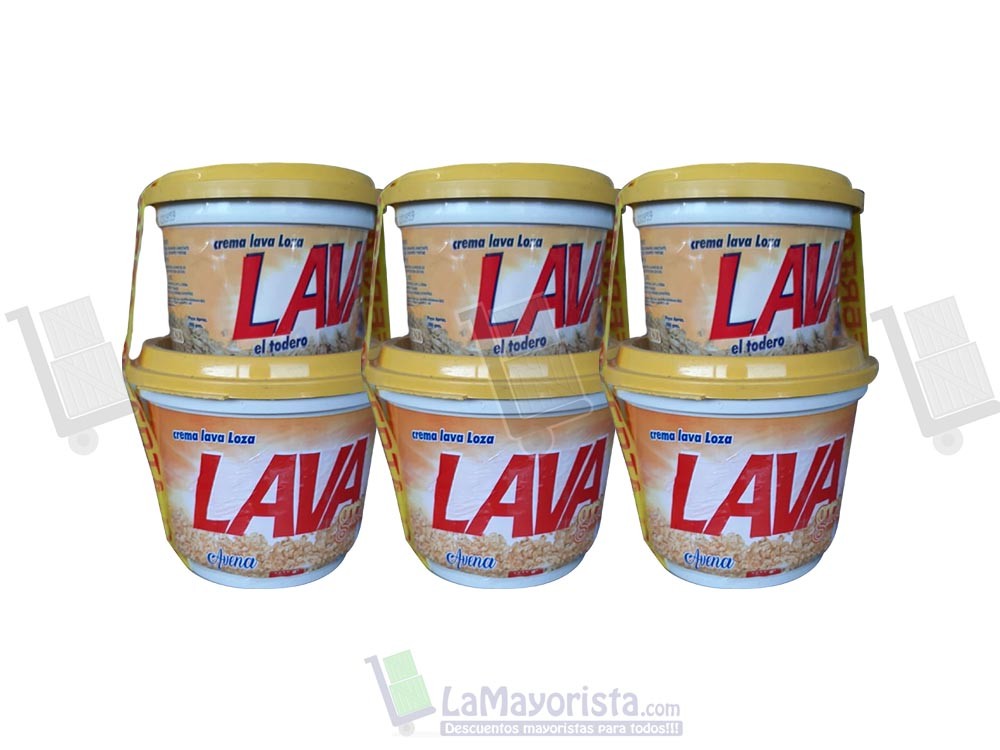 -Al por mayor- Jabón Lava Gras Avena X 1.000+500Gr.