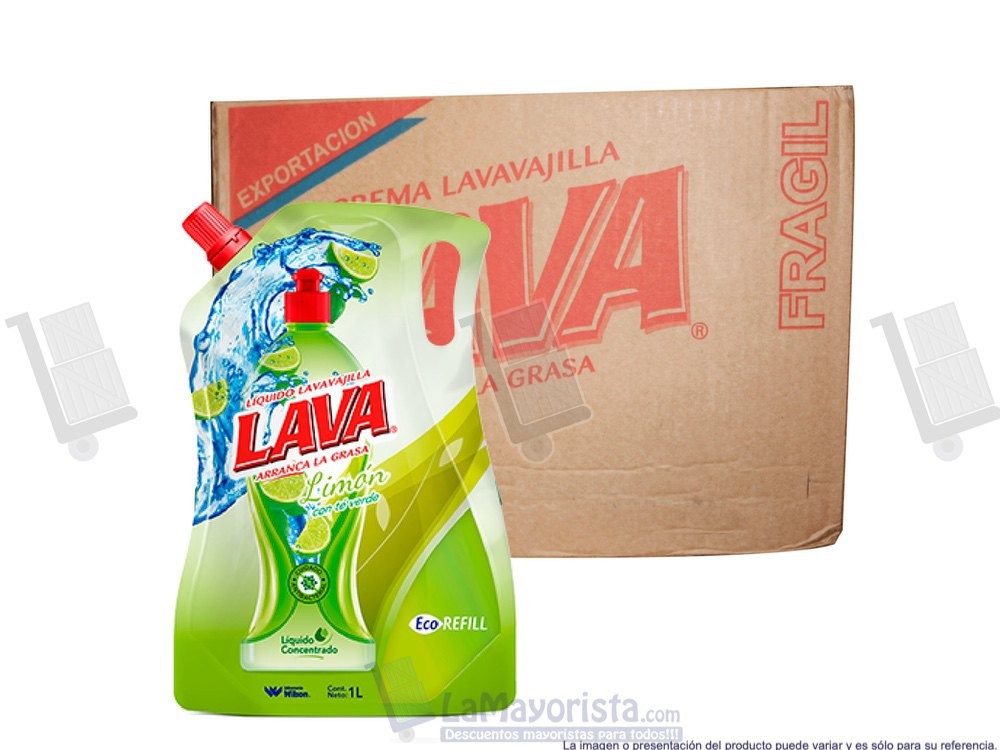 -Al por mayor- Lava Liquido Limon  X1.000 ml
