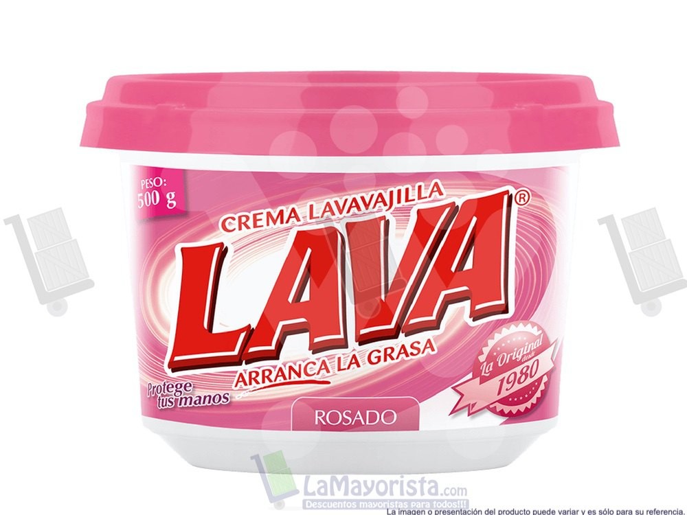 LAVA IMPORTADO ROSADO X 500gr.