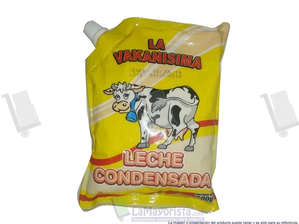LECHE CONDENSADA VAKANISIMA  X500gr.