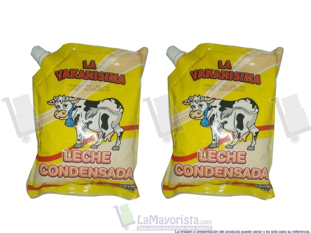 LECHE CONDENSADA VAKANISIMA  X500gr.